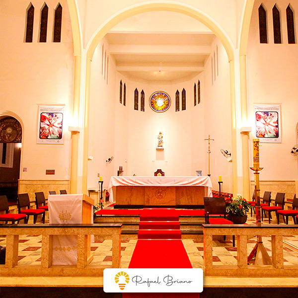 Projeto de iluminação - Catedral de Goiânia - Rafael Briano Lighting Design