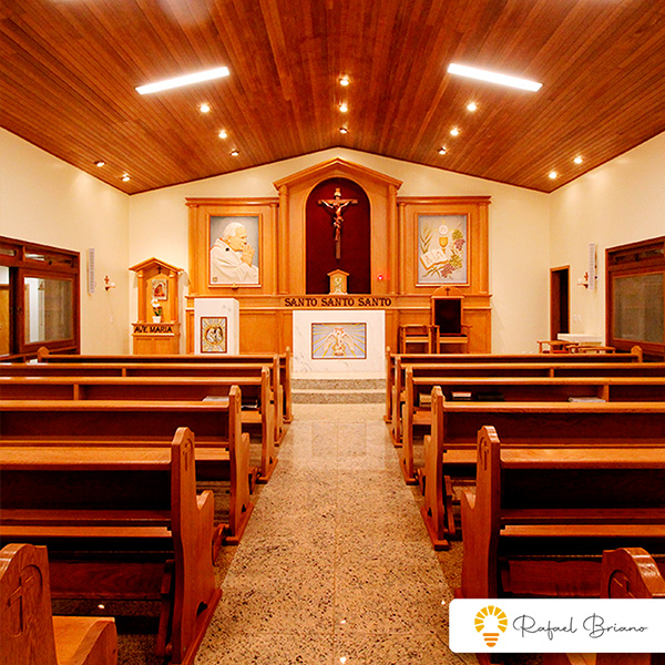 Projeto de iluminação - Catedral de Goiânia - Rafael Briano Lighting Design