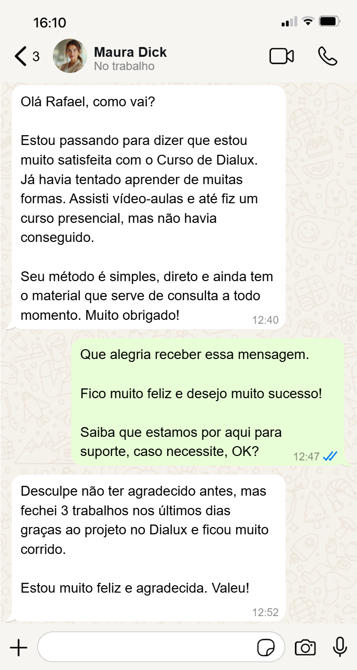 Curso de DIALux evo - Maura Dick